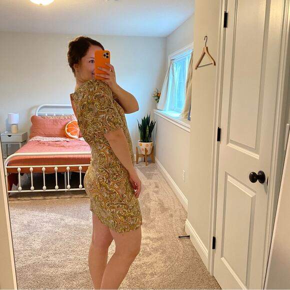 ESSENTIEL ANTWERP Silk Pink Floral Mini Dress 36 XS/S - Picture 2 of 12